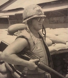 Don Hanson in Marines