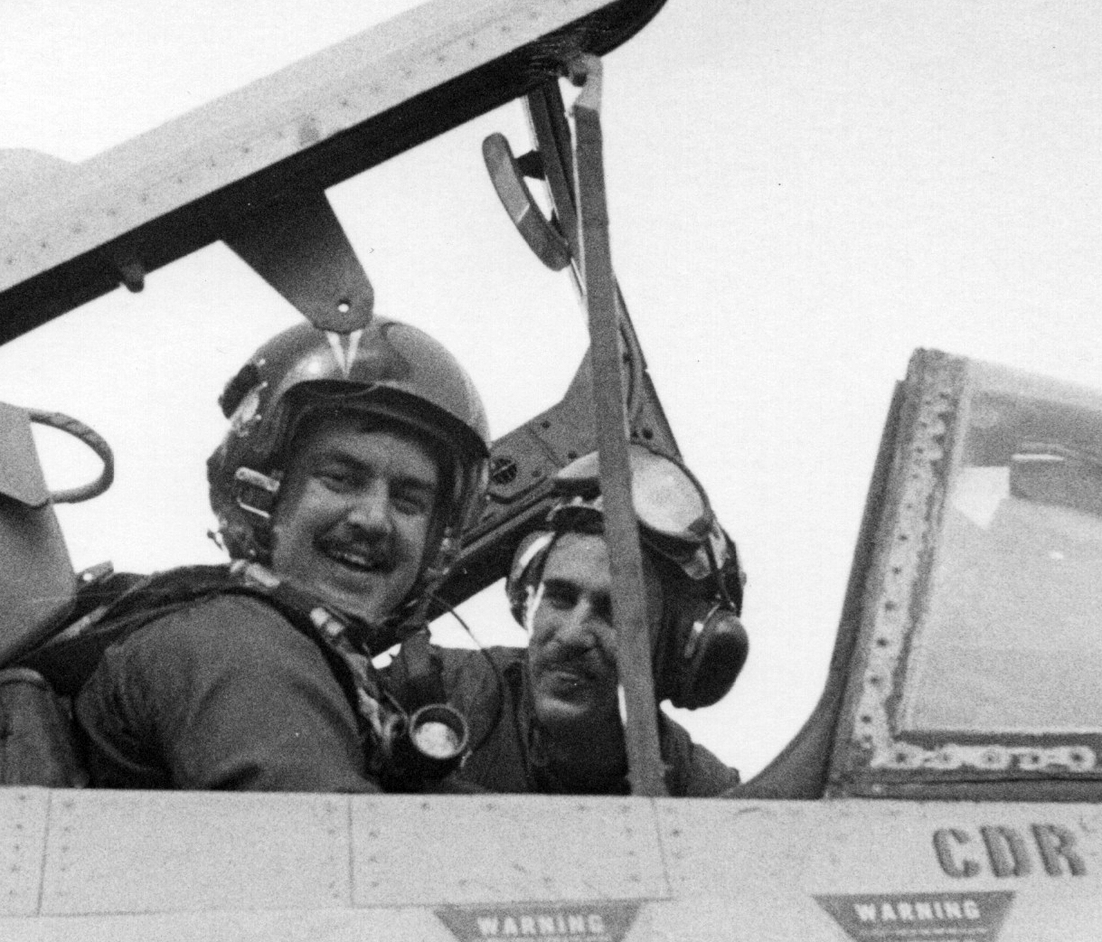 Skip Harvey piloting in Vietnam